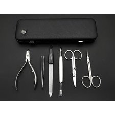 GD Маникюрный набор 2161BLSM, 6 предметов, цвет Black
