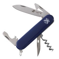 Stinger нож многофункциональный FK-K5005NH-10FB (10 функций) сталь 420, рукоять ABS blue, блистер