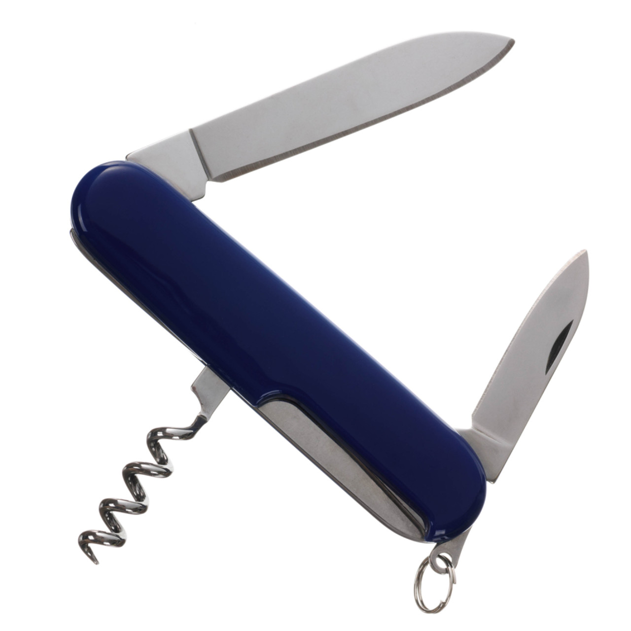 Stinger нож многофункциональный FK-K5007NH-4FB (4 функции) сталь 420, рукоять ABS blue, блистер