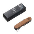 Stinger нож многофункциональный FK-K5019-8P (13 функций) сталь 420, рукоять Дерево сапеле