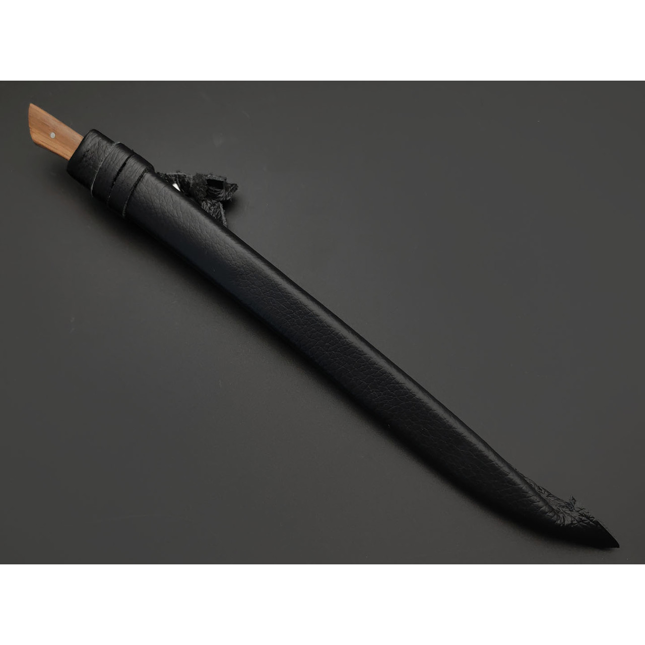 Kappush Knife нож Шип КМ030 сталь 440C полировка, рукоять дерево Орех