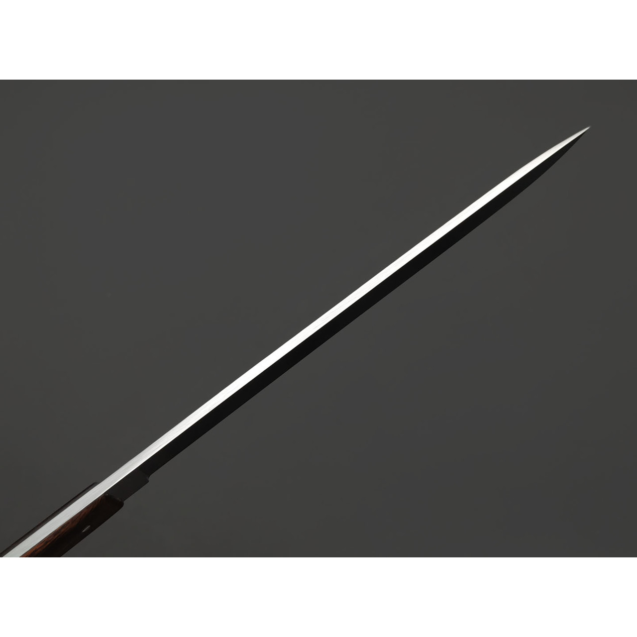 Kappush Knife нож Шип КМ038 сталь 440C полировка, рукоять дерево Блэквуд, Айронвуд