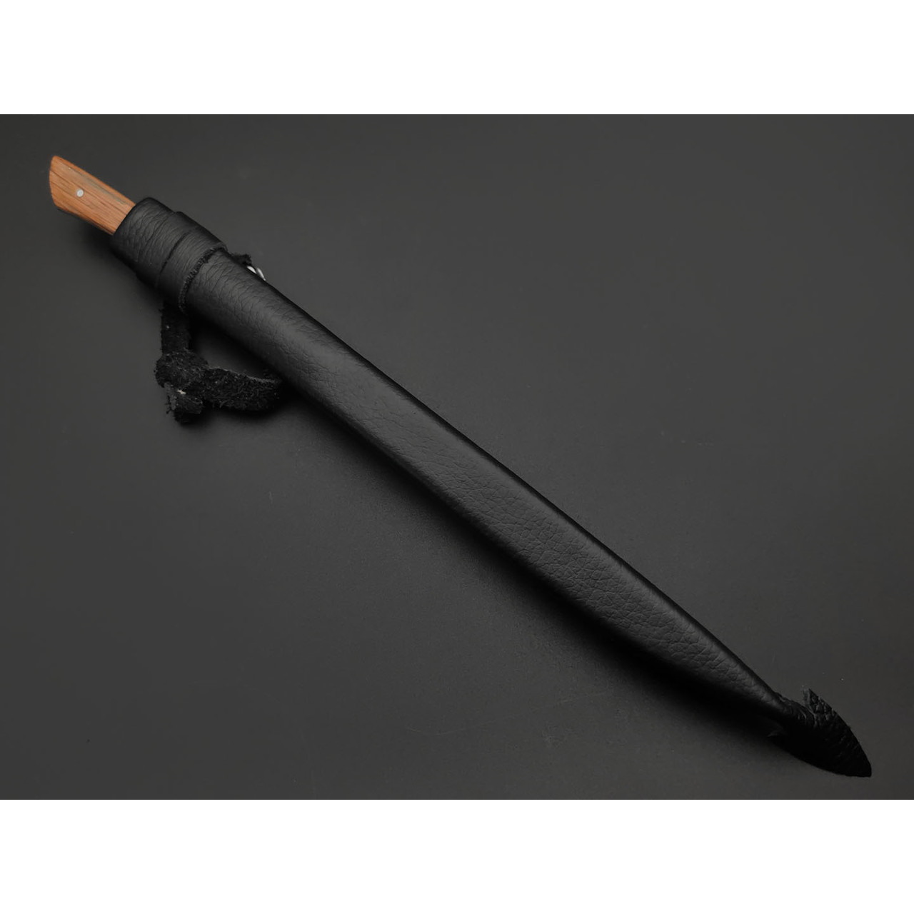 Kappush Knife нож Шип КМ031 сталь 440C полировка, рукоять дерево Орех