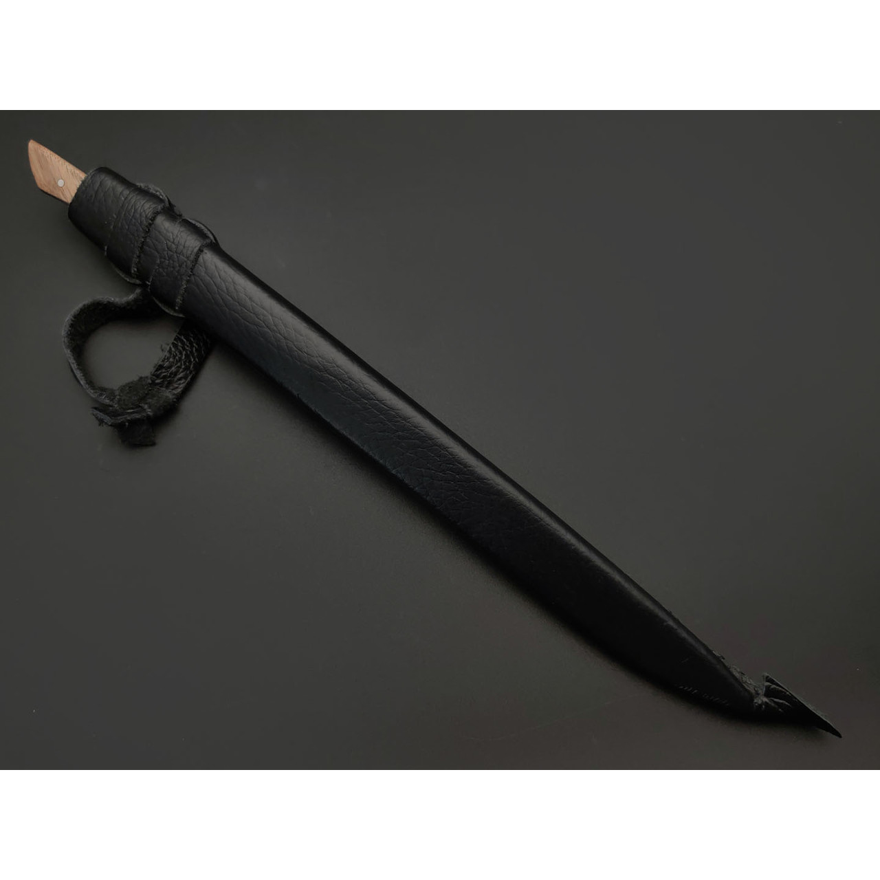 Kappush Knife нож Шип КМ035 сталь 440C полировка, рукоять дерево Орех