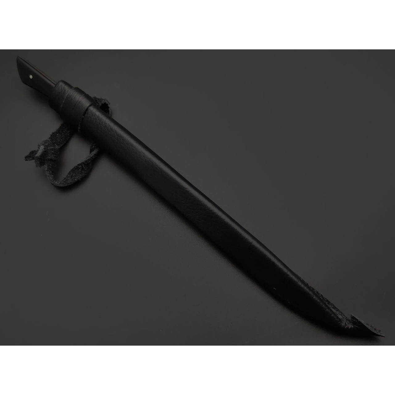 Kappush Knife нож Шип КМ034 сталь 440C bead blast, рукоять дерево Блэквуд