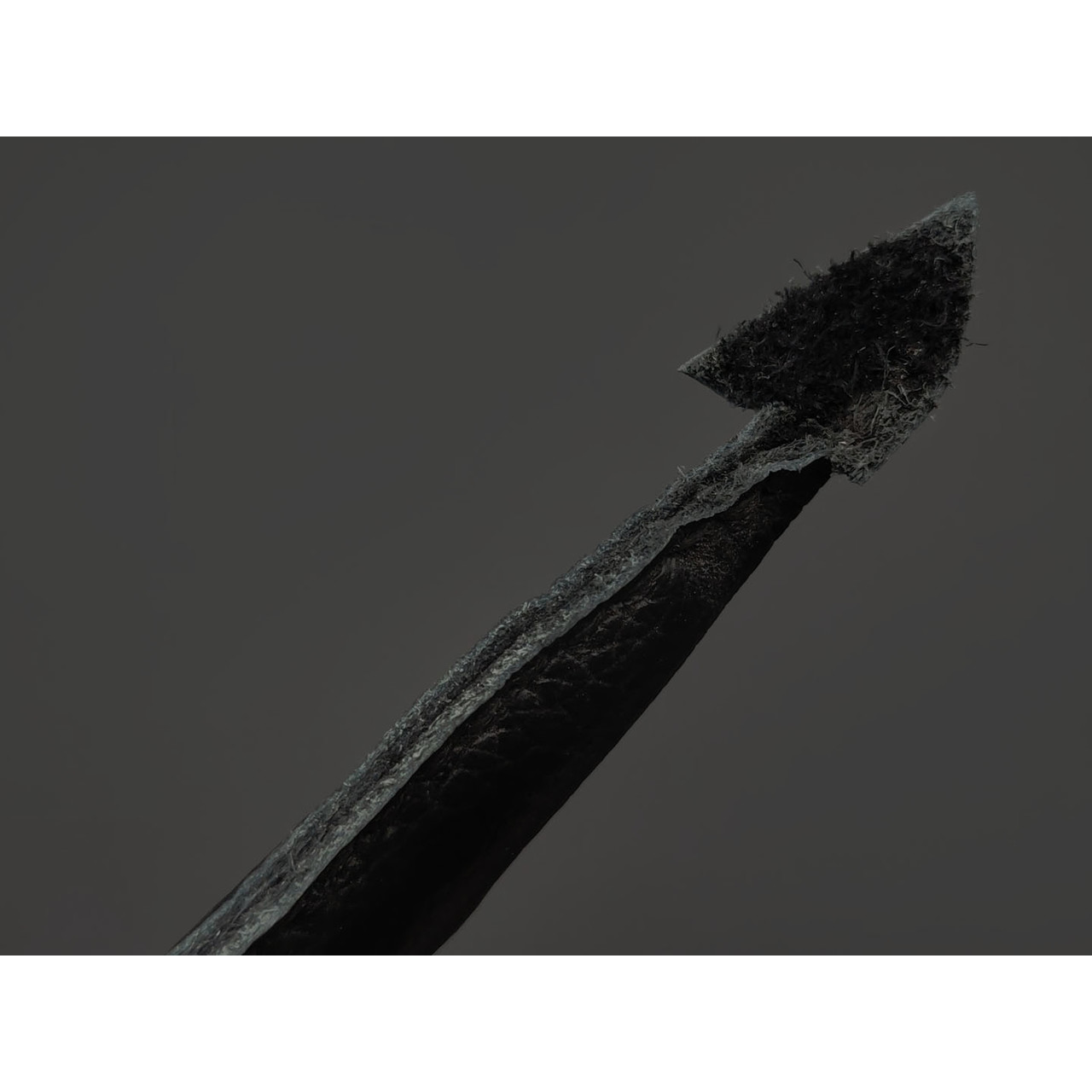 Kappush Knife нож Шип КМ027 сталь K110 полировка, рукоять дерево Блэквуд