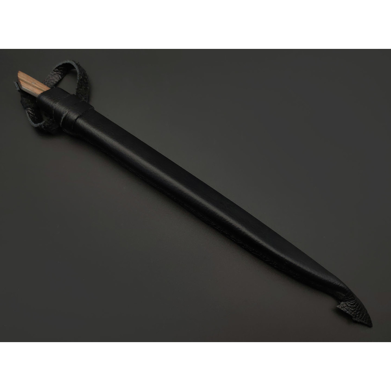 Kappush Knife нож Шип КМ029 сталь 440C полировка, рукоять дерево Орех