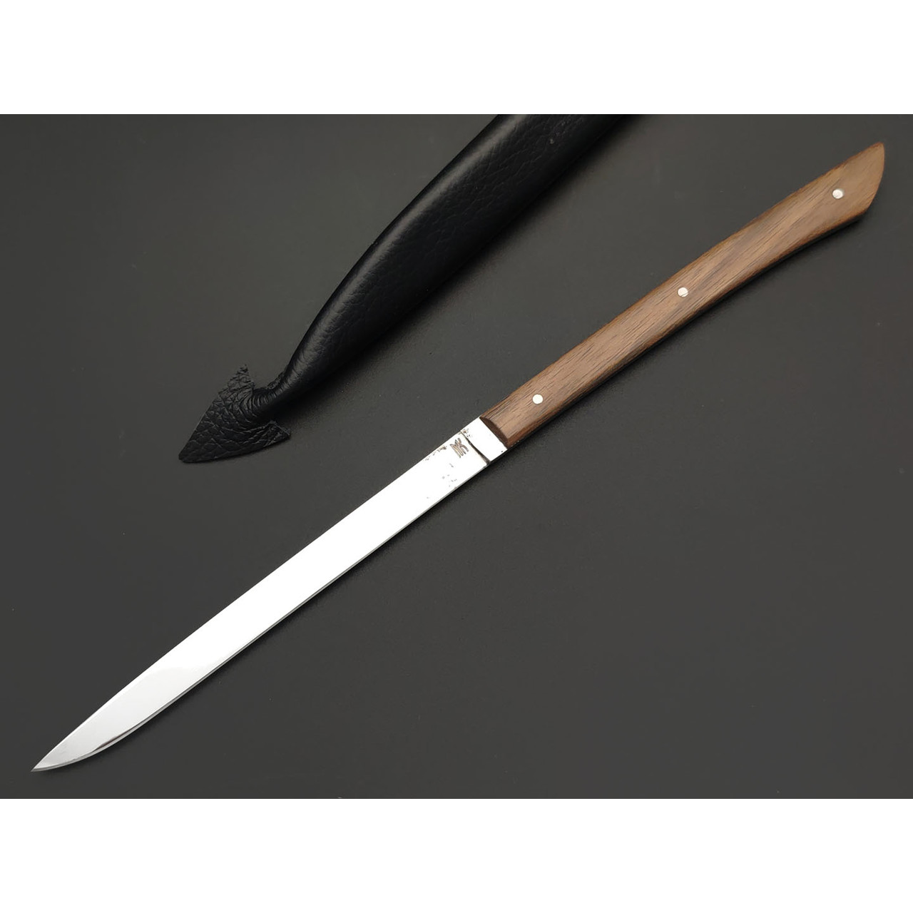 Kappush Knife нож Шип КМ029 сталь 440C полировка, рукоять дерево Орех