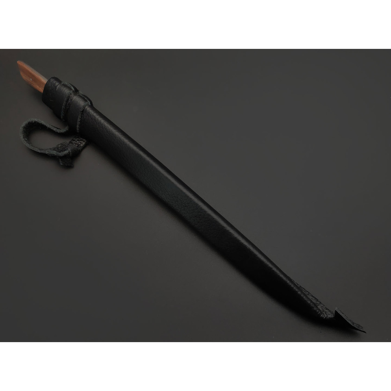 Kappush Knife нож Шип КМ032 сталь 440C bead blast, рукоять дерево Орех