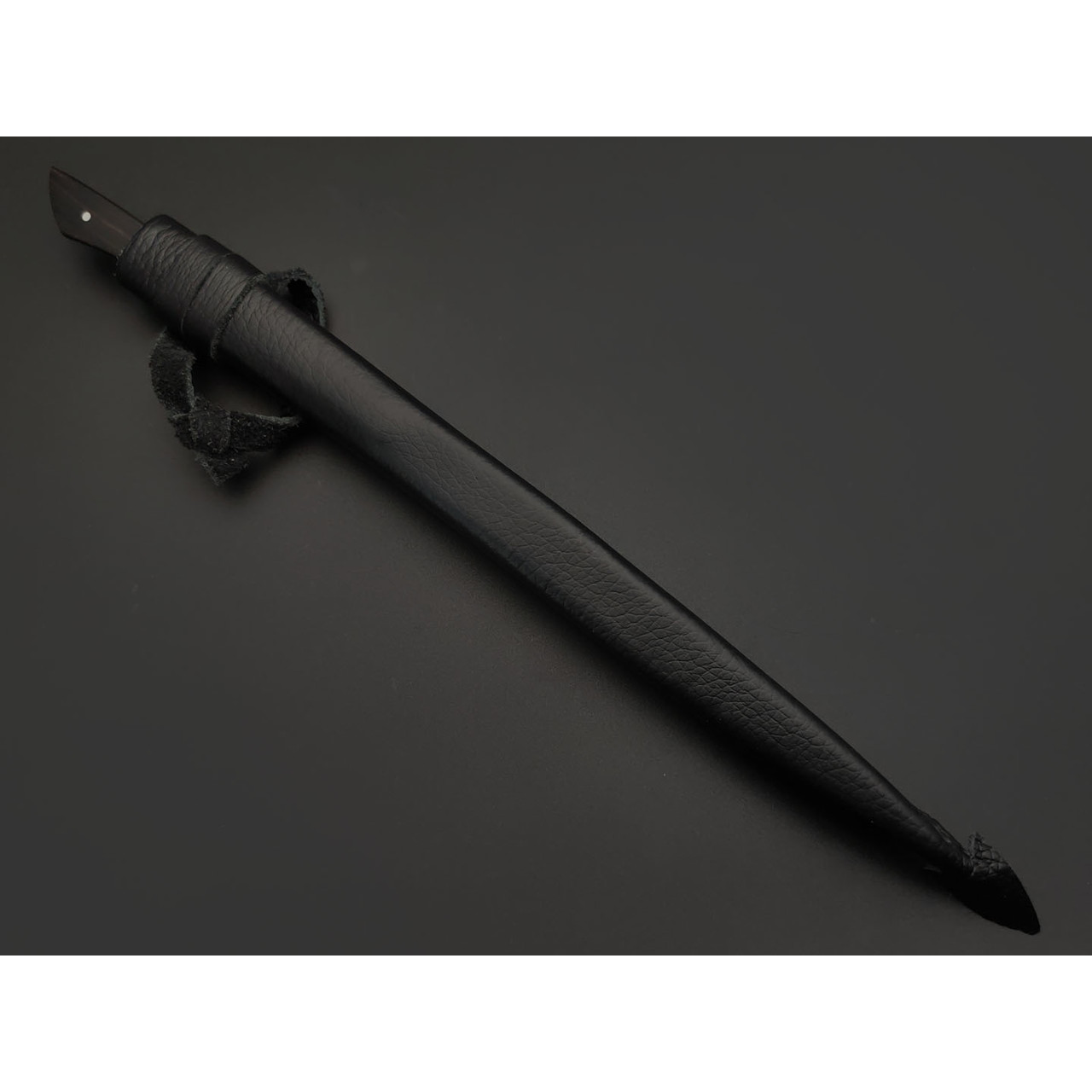Kappush Knife нож Шип КМ026 сталь 440C полировка, рукоять дерево Блэквуд