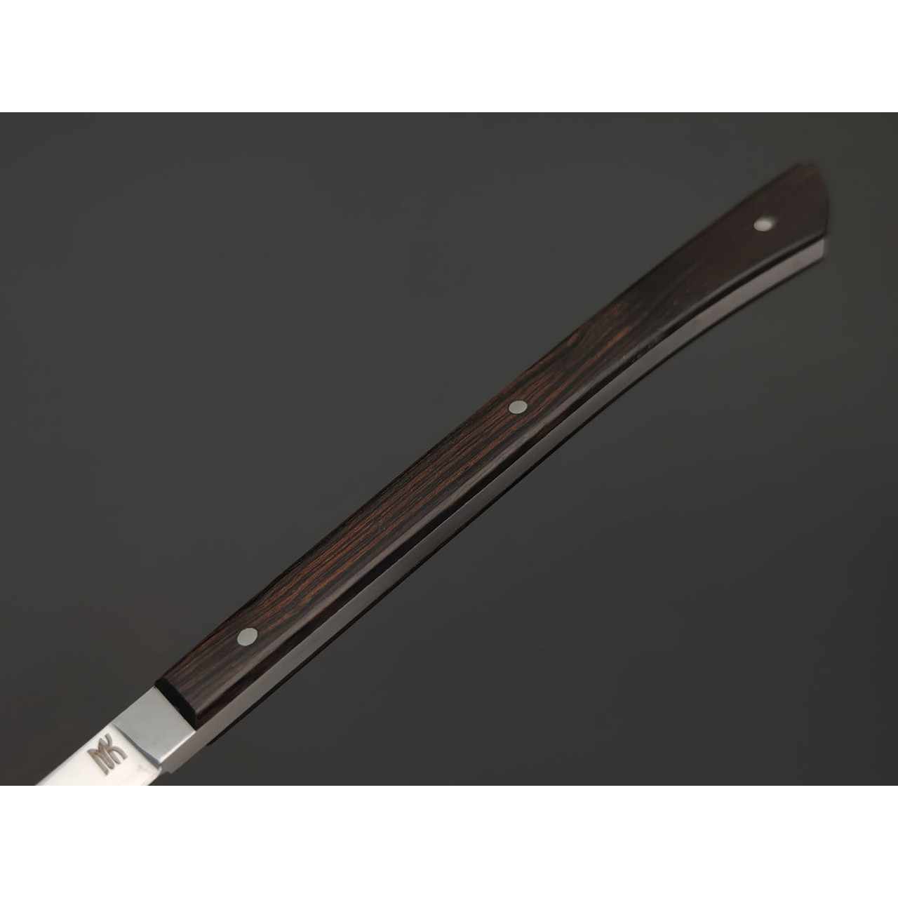 Kappush Knife нож Шип КМ026 сталь 440C полировка, рукоять дерево Блэквуд