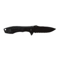 Stinger нож складной FK-721BK сталь 3Cr13 black, рукоять Aluminum black, сталь