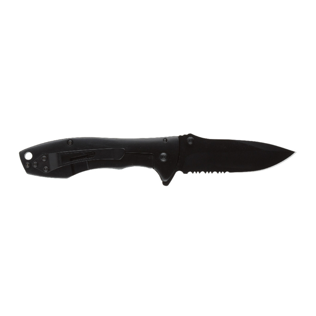 Stinger нож складной FK-721BK сталь 3Cr13 black, рукоять Aluminum black, сталь