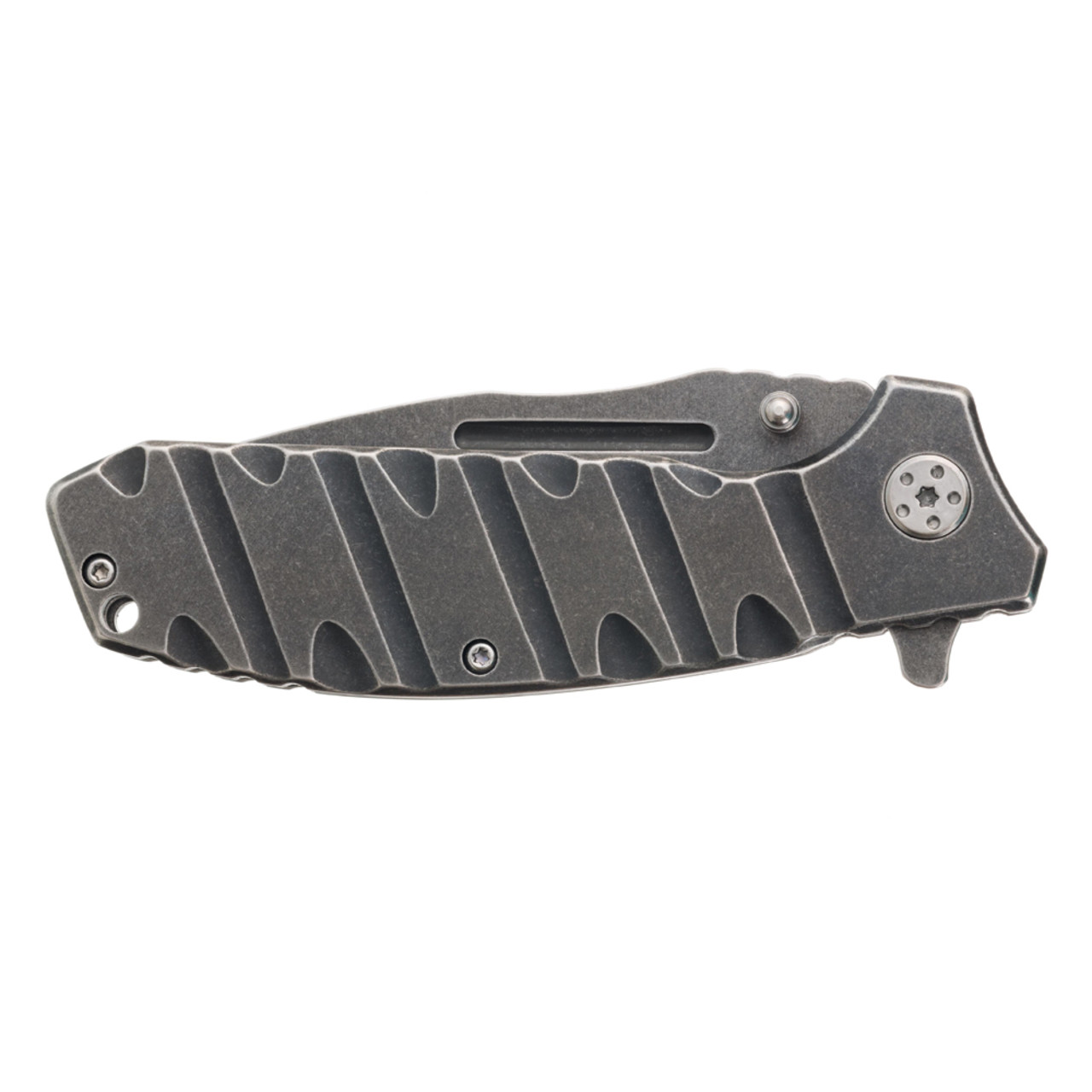 Stinger нож складной FK-S036 сталь 420 блэквош, рукоять Сталь
