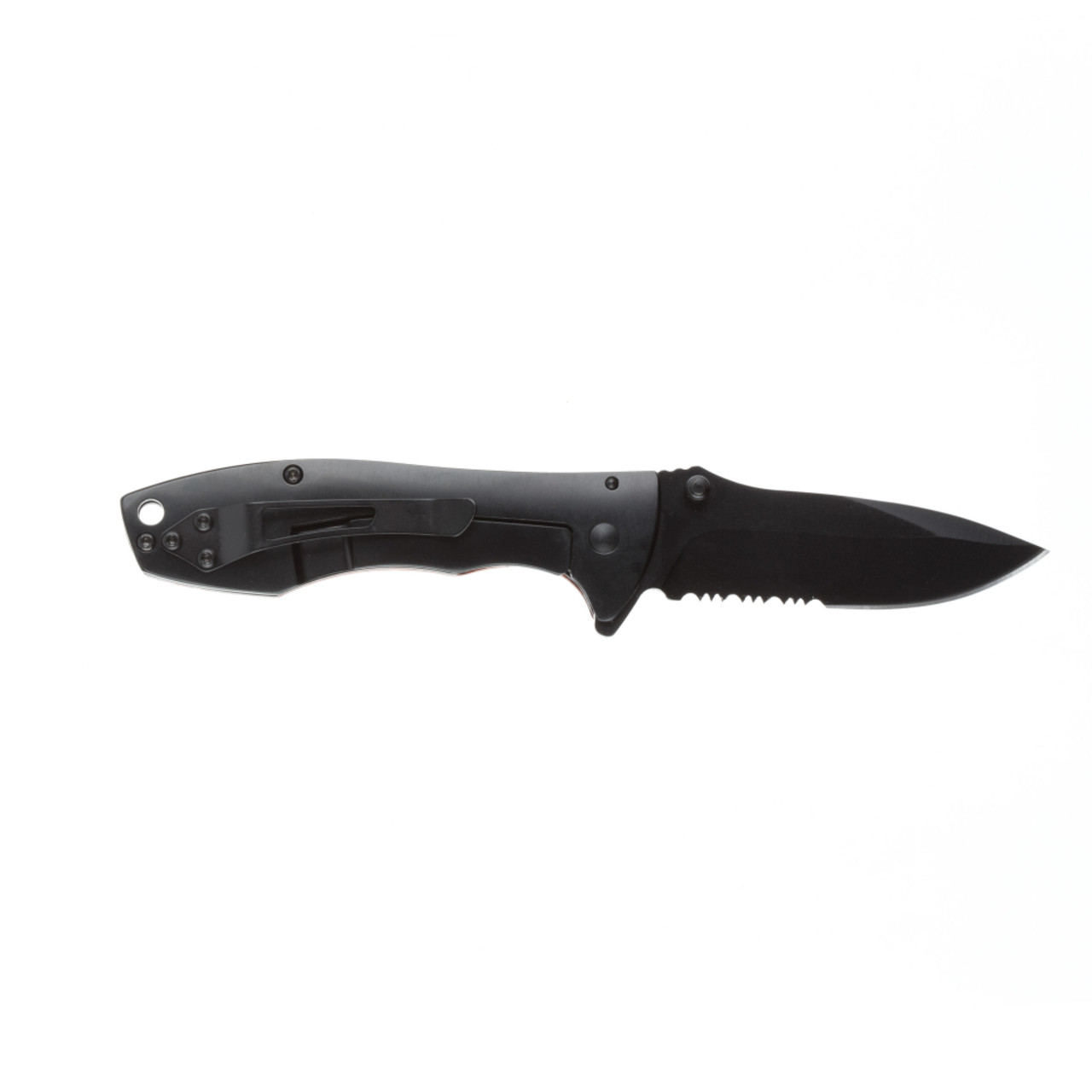 Stinger нож складной FK-632SW сталь 3Cr13 black, рукоять Дерево сандал, сталь