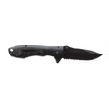 Stinger нож складной FK-632PW сталь 3Cr13 black, рукоять Pakka wood, сталь