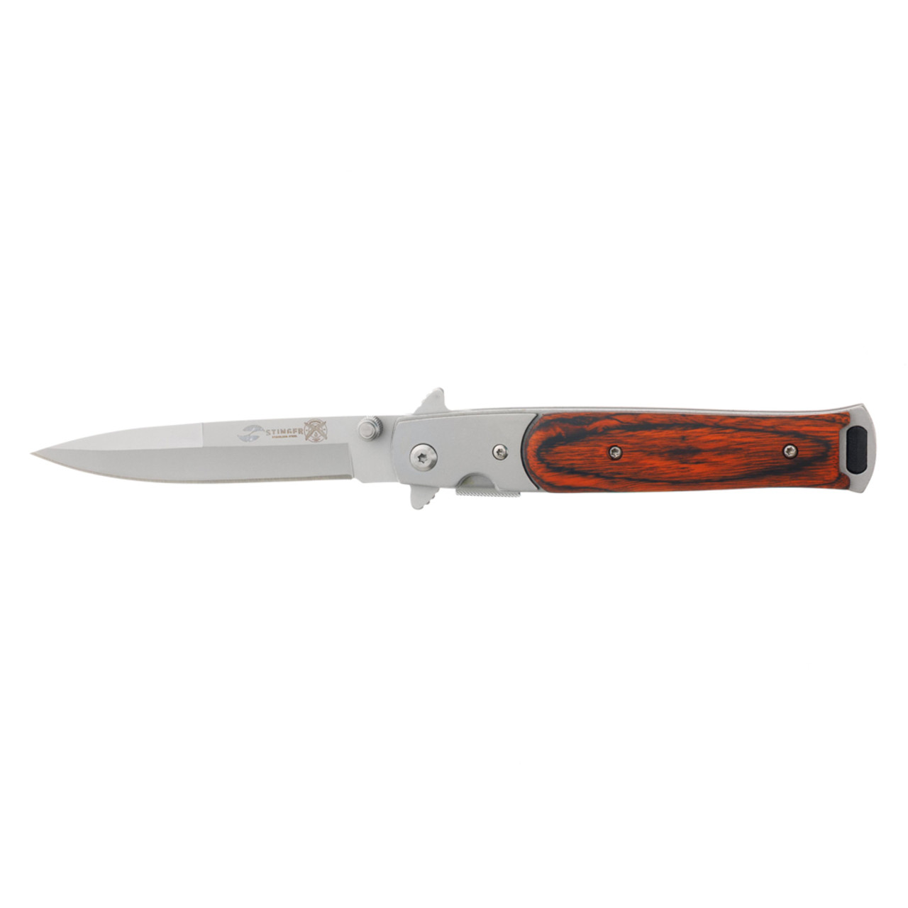 Stinger нож складной YD-9140L сталь 420 bead blast, рукоять Pakka wood