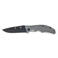 Stinger нож складной YD-7918EY сталь 420 black, рукоять Aluminum grey
