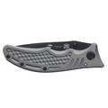Stinger нож складной YD-7918EY сталь 420 black, рукоять Aluminum grey