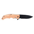 Stinger нож складной FK-1116RO-FB сталь 3Cr13 black, рукоять Дерево палисандр, сталь, блистер