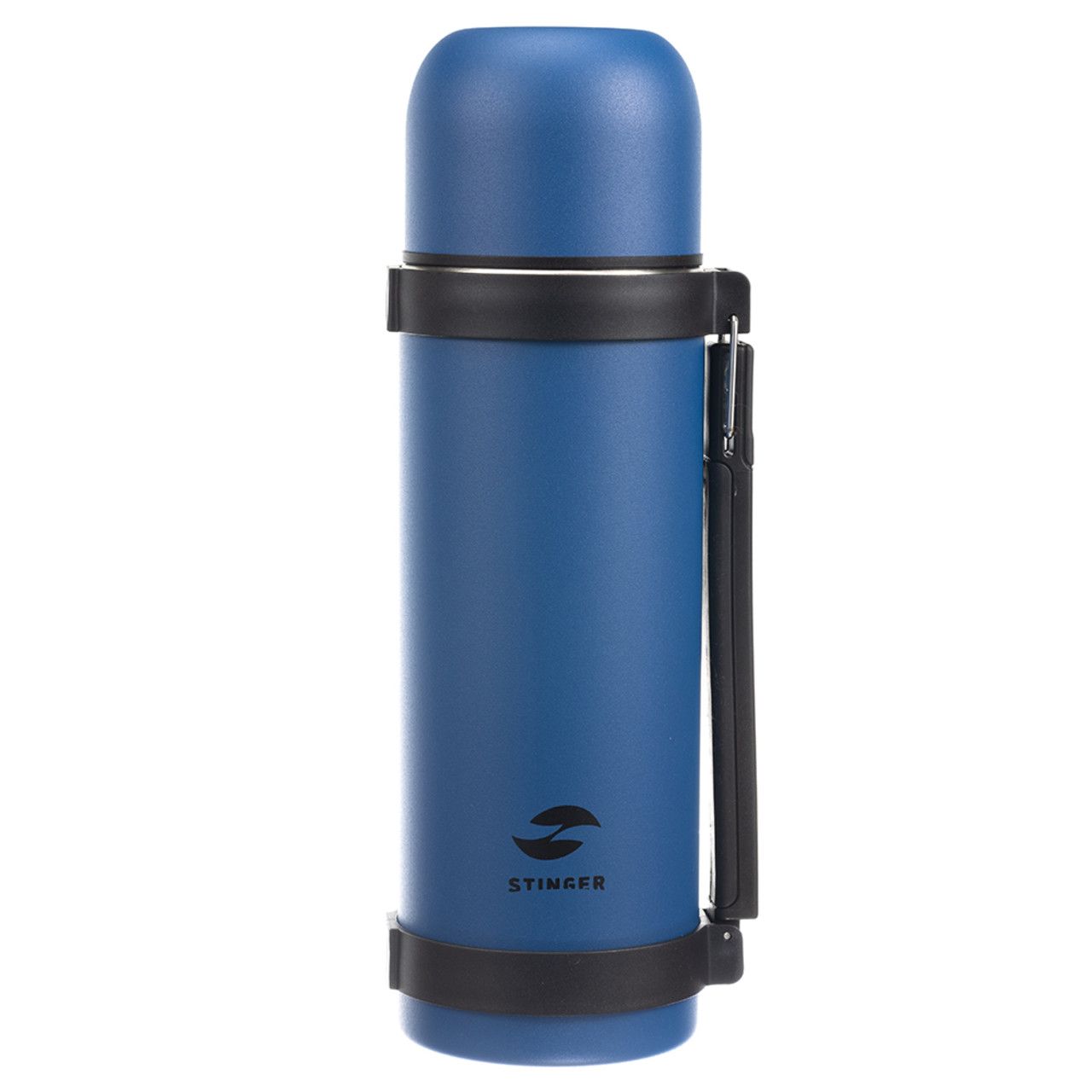 Stinger термос с ручкой 1,2 л HY-1200-11BLU, нержавеющая сталь, blue