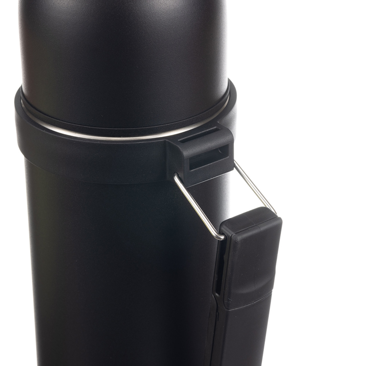 Stinger термос с ручкой 1,2 л HY-1200-11BLK, нержавеющая сталь, black