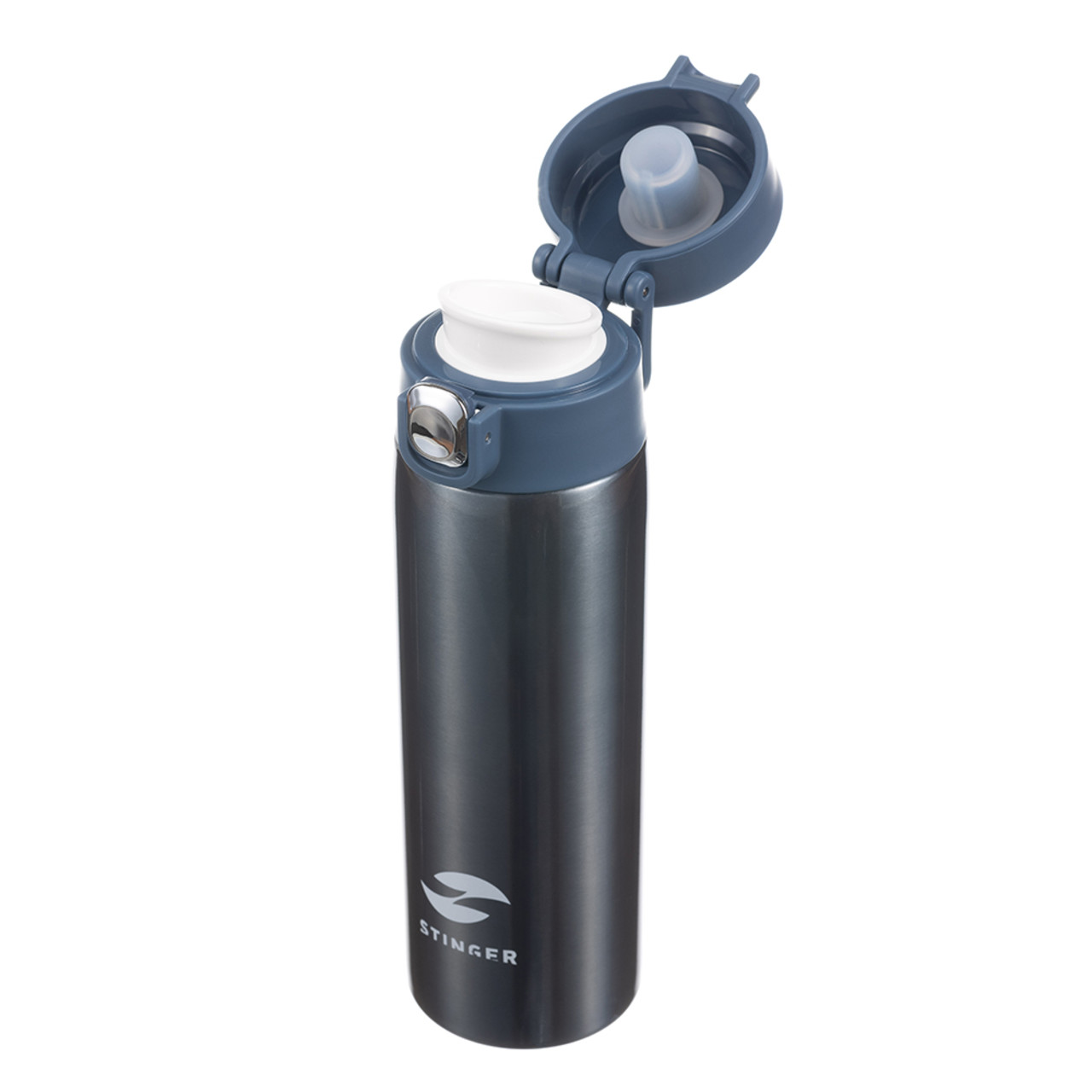 Stinger термокружка 0,42 л HD-420-83BLU, нержавеющая сталь, blue