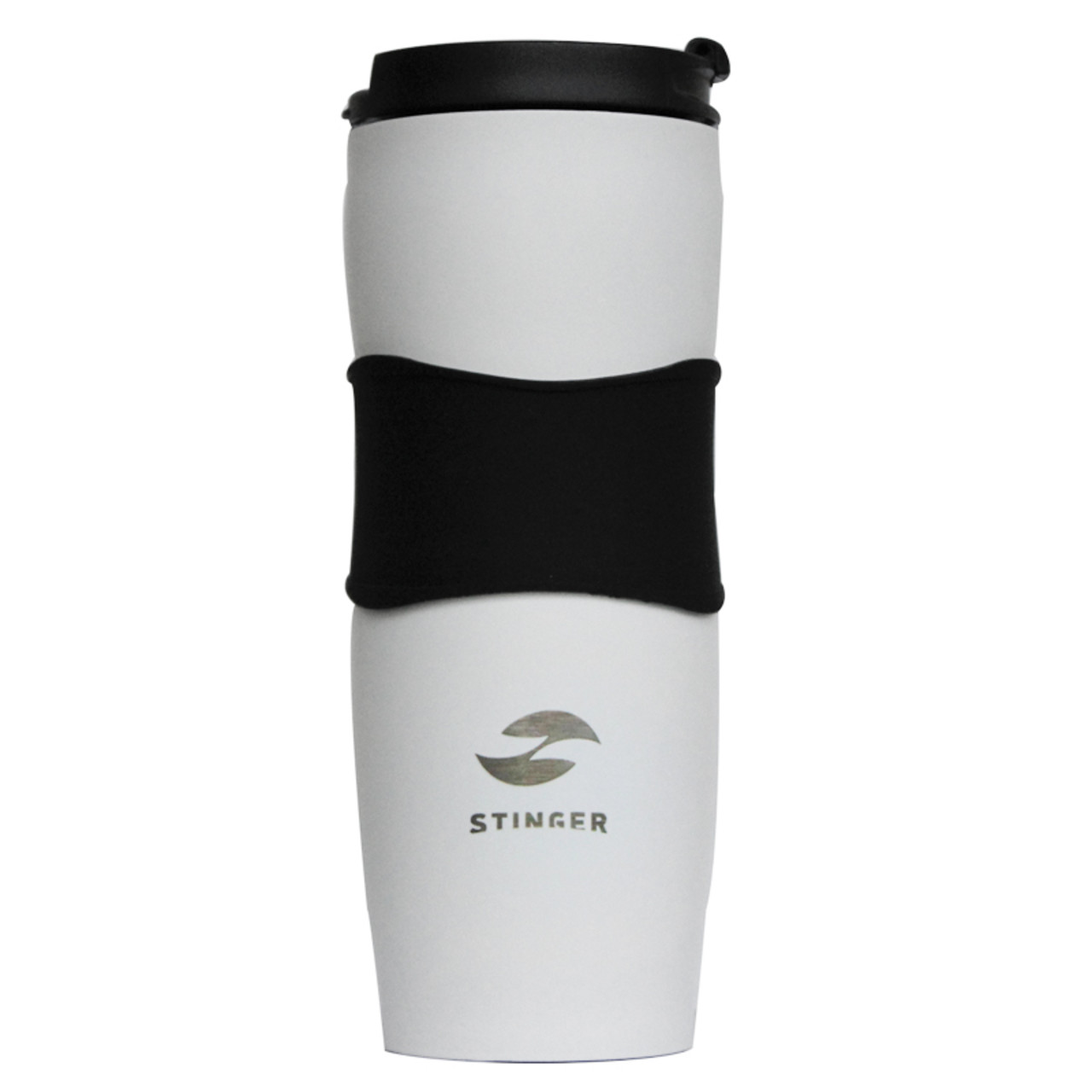 Stinger термокружка 0,4 л HY-VF680-W, нержавеющая сталь, белая