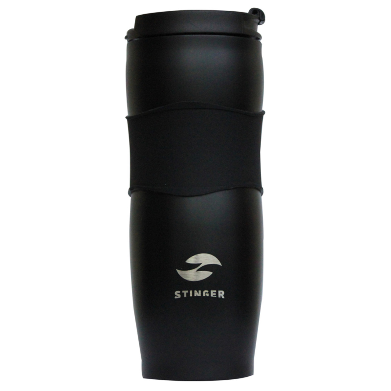 Stinger термокружка 0,4 л HY-VF680-B, нержавеющая сталь, черная