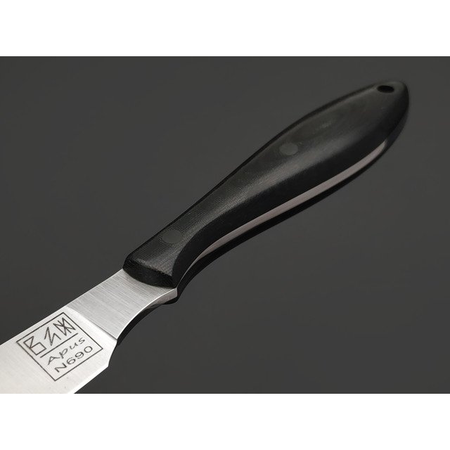Zh Knives нож Designer сталь N690 satin, рукоять Micarta dark green & black, пины карбон