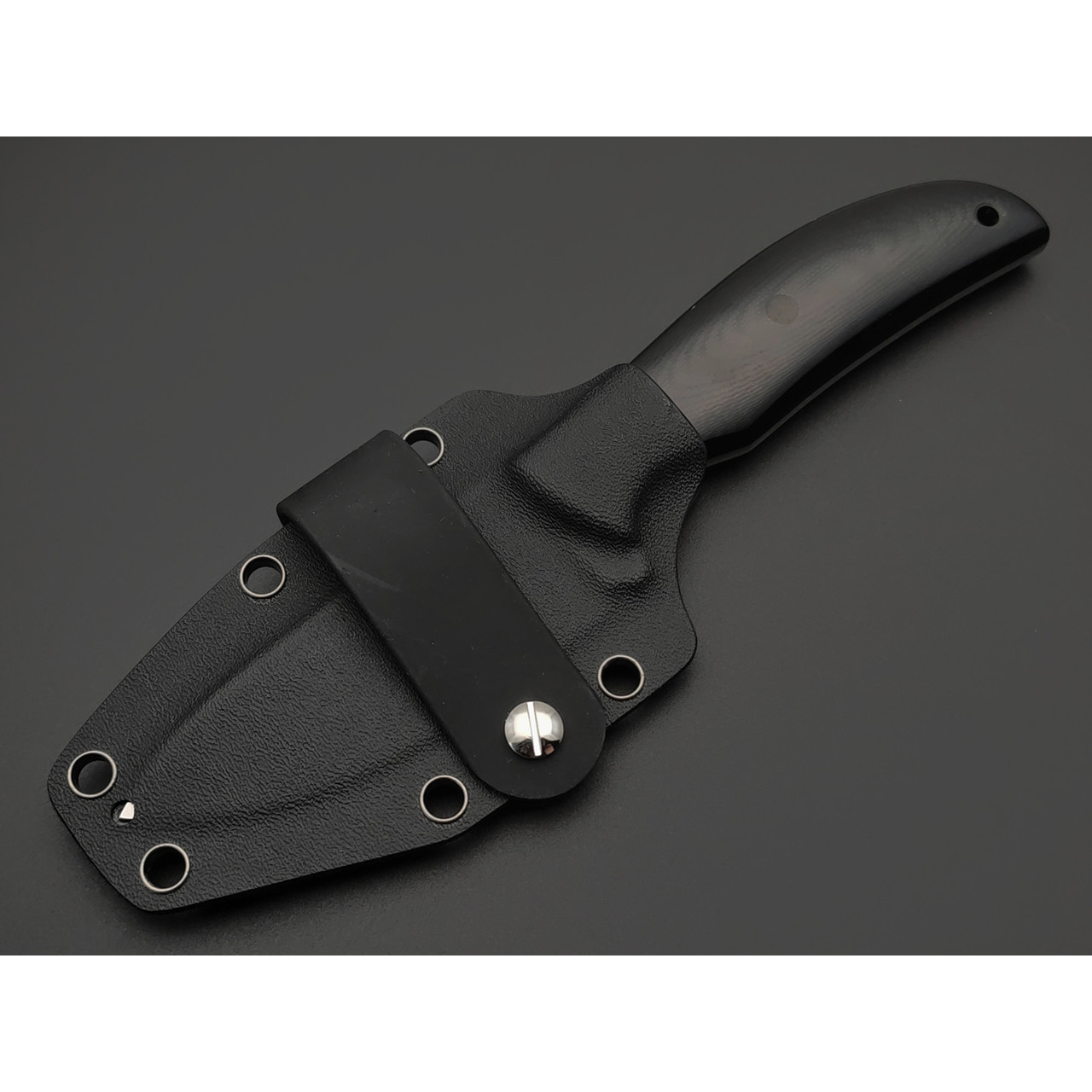 Zh Knives нож Palmistry сталь N690 satin, рукоять G10 black, пины карбон