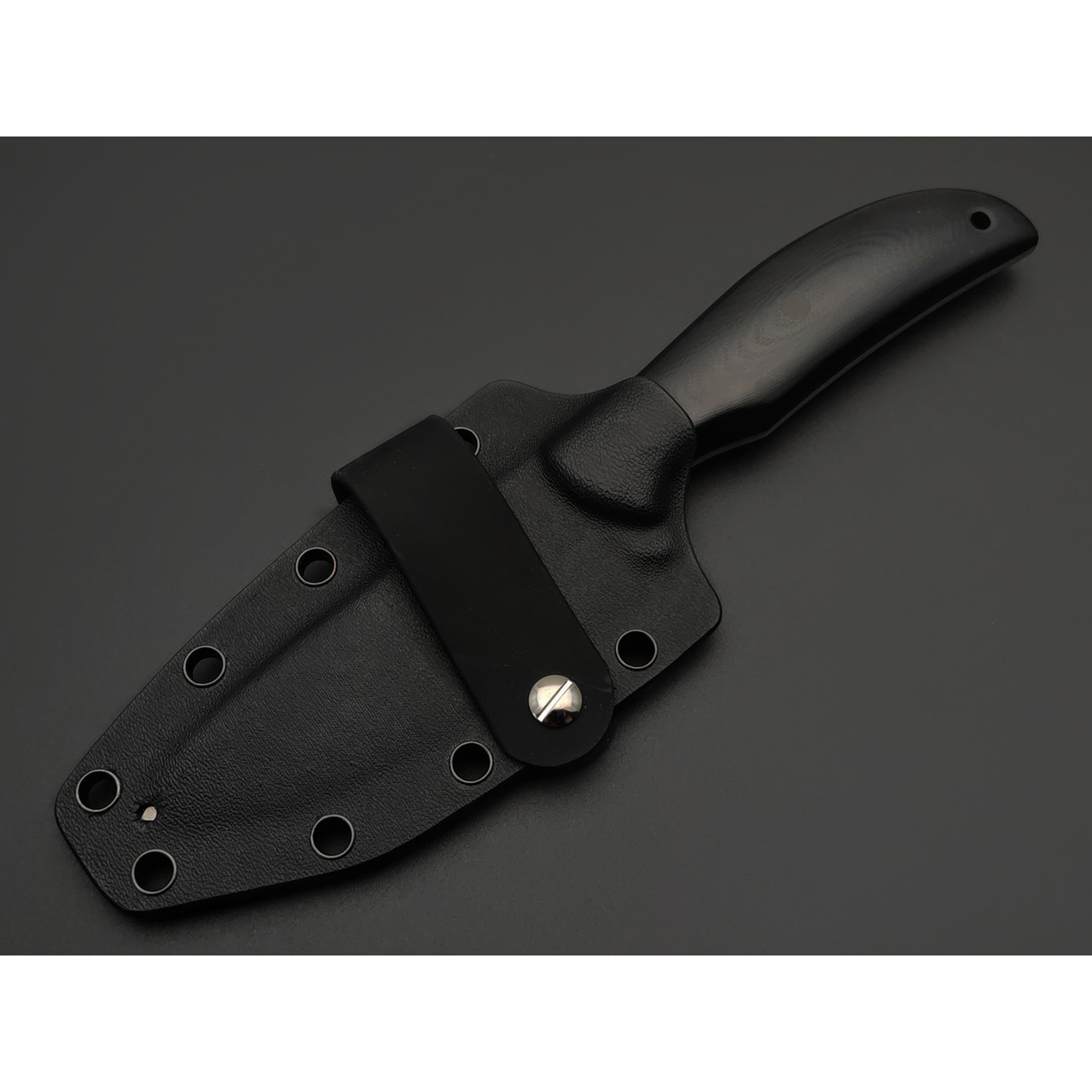 Zh Knives нож Palmistry Maxi сталь N690 satin, рукоять G10 black, пины карбон