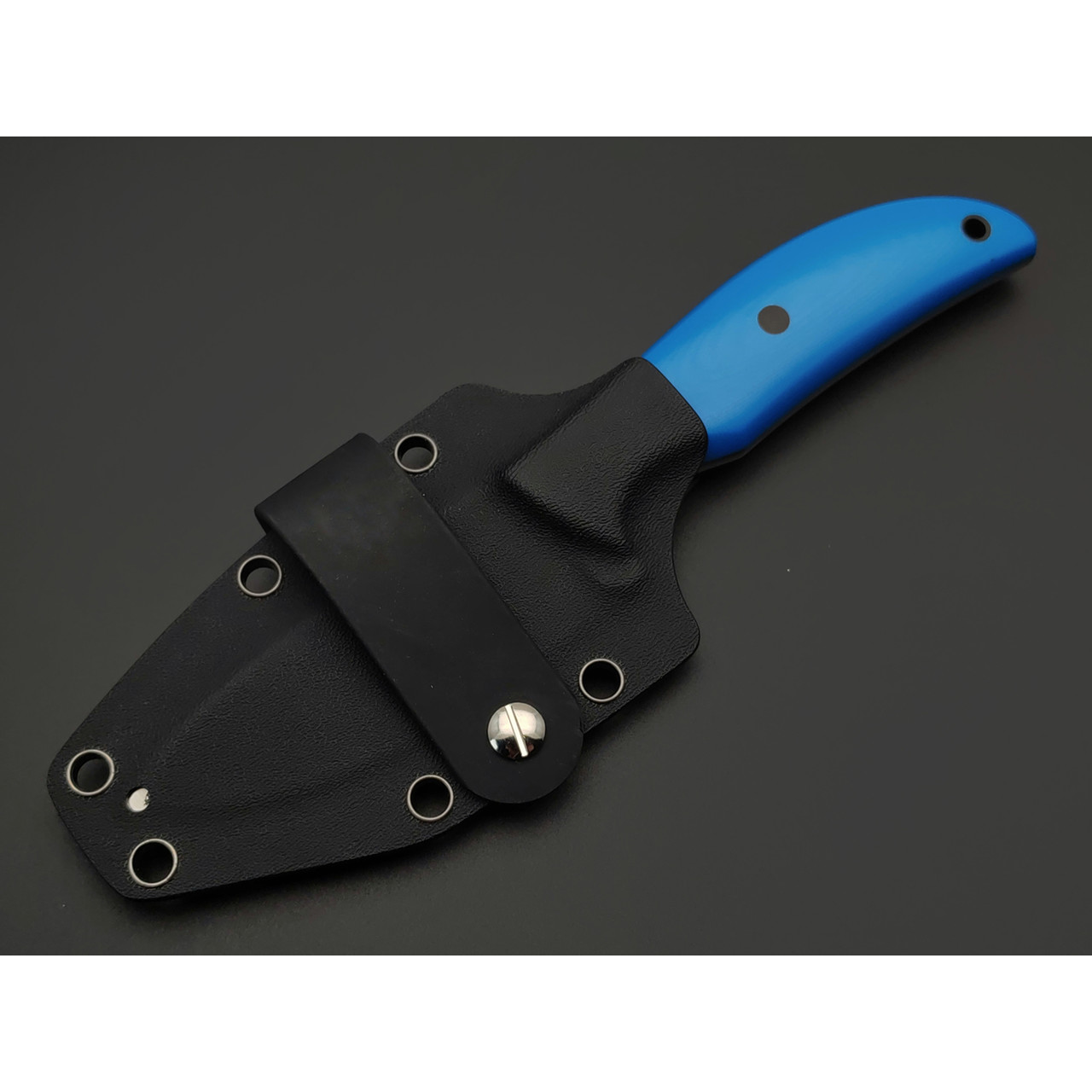 ZH Knives нож Palmistry сталь N690 satin, рукоять G10 blue