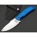 ZH Knives нож Palmistry сталь N690 satin, рукоять G10 blue