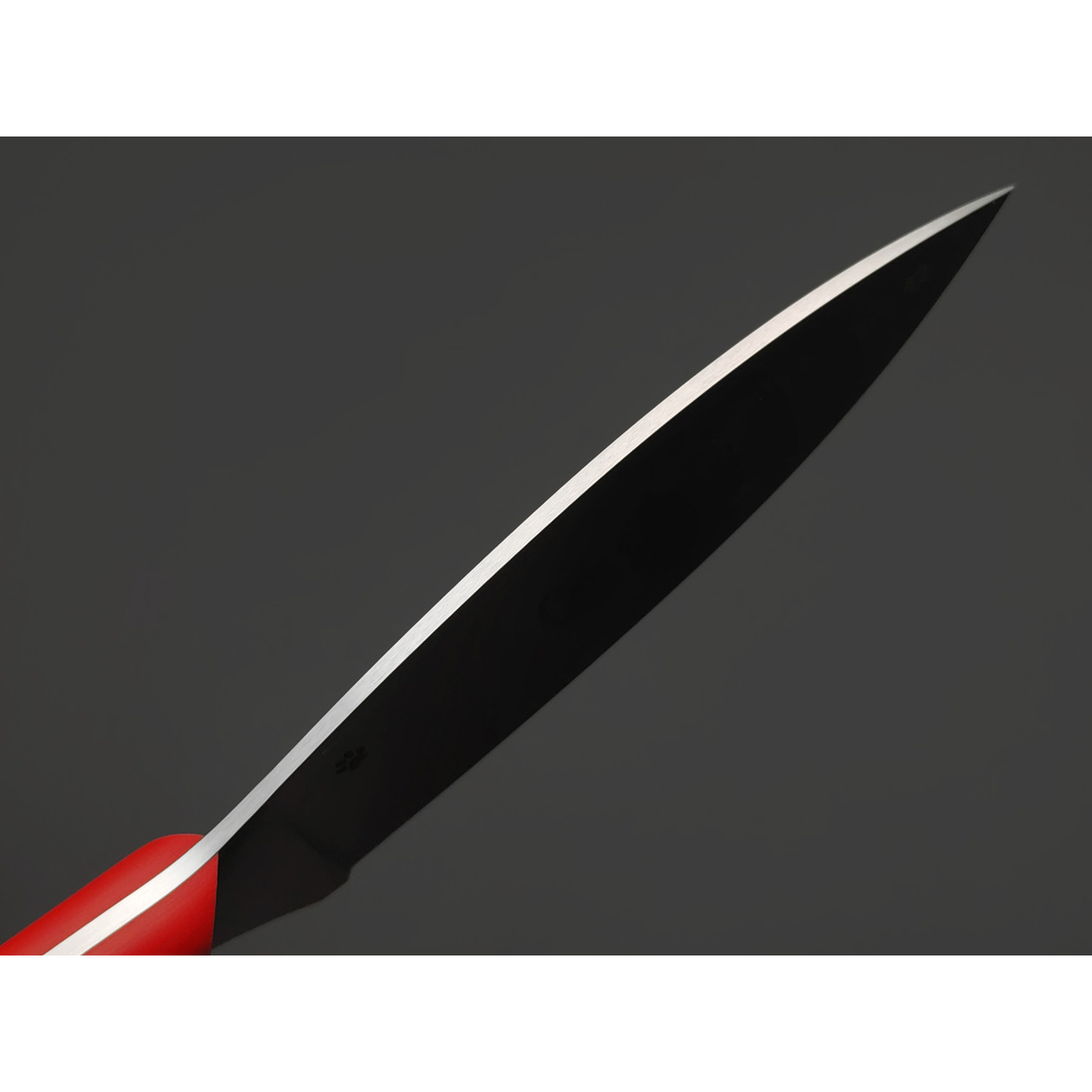 Золотое Сечение нож Загадочная Лагерта - Котики, сталь Aus-10Co satin, рукоять G10 red, пины латунь