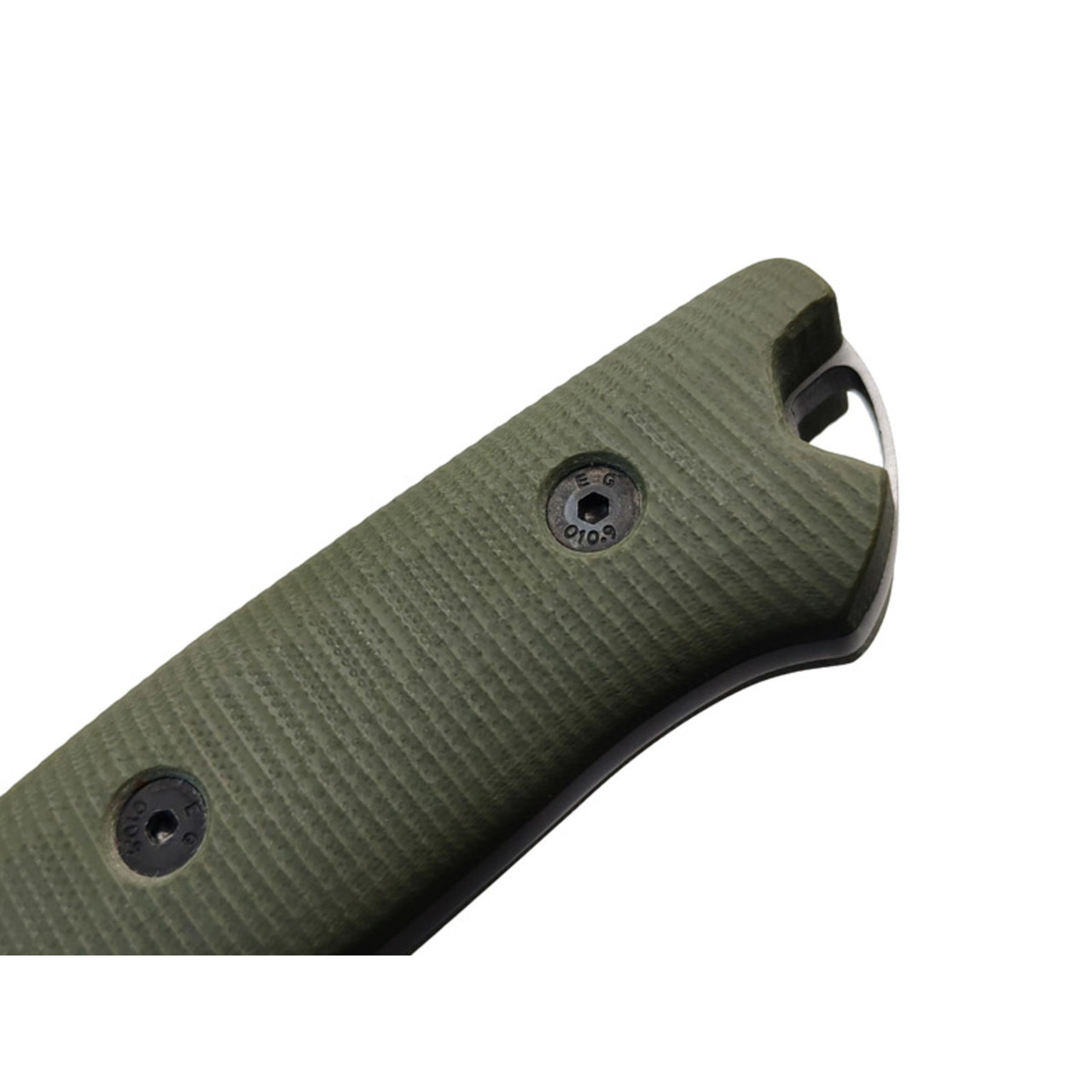 Град Горький нож Универсал сталь Х12МФ bead blast, рукоять G10 olive.