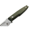 Град Горький нож Шторм сталь Aus-10Co bead blast, рукоять G10 olive.