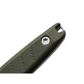 Град Горький нож Шторм сталь Aus-10Co bead blast, рукоять G10 olive.
