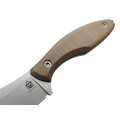 Град Горький нож Канадец сталь Aus-10Co bead blast, рукоять G10 tan.