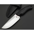 Град Горький нож Райбек 1 сталь VG-10 satin, рукоять G10 black & red.