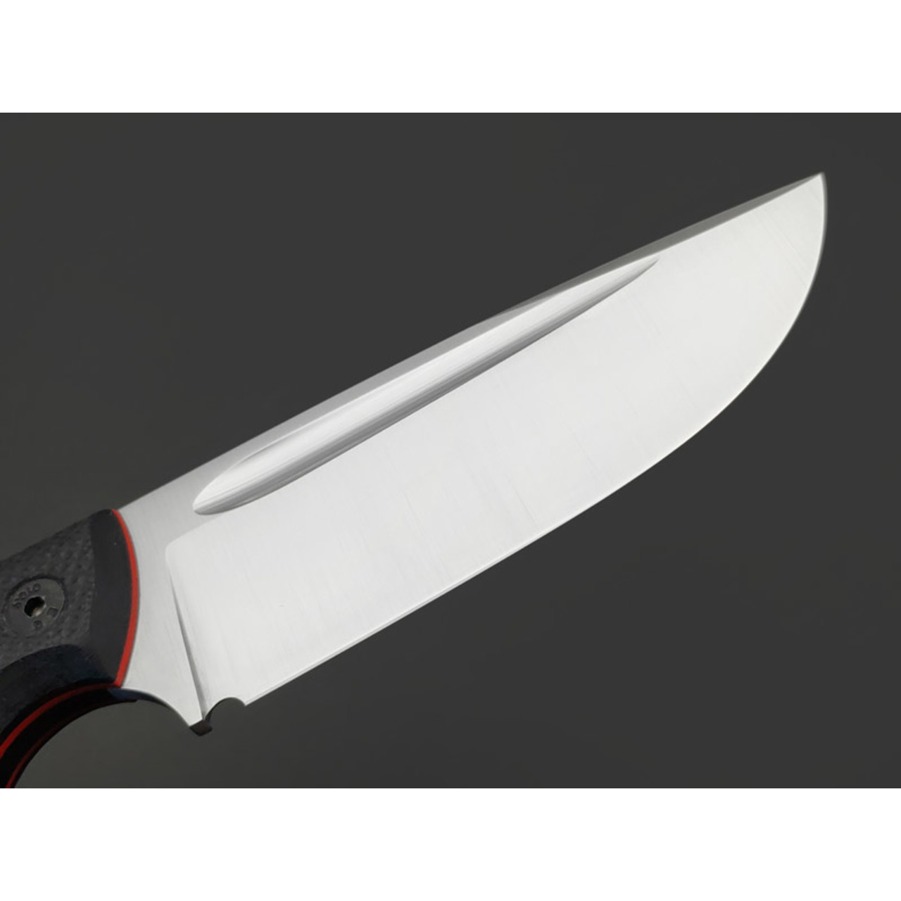 Град Горький нож Райбек 1 сталь VG-10 satin, рукоять G10 black & red.