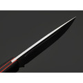 Град Горький нож Райбек 1 сталь VG-10 satin, рукоять G10 black & red.
