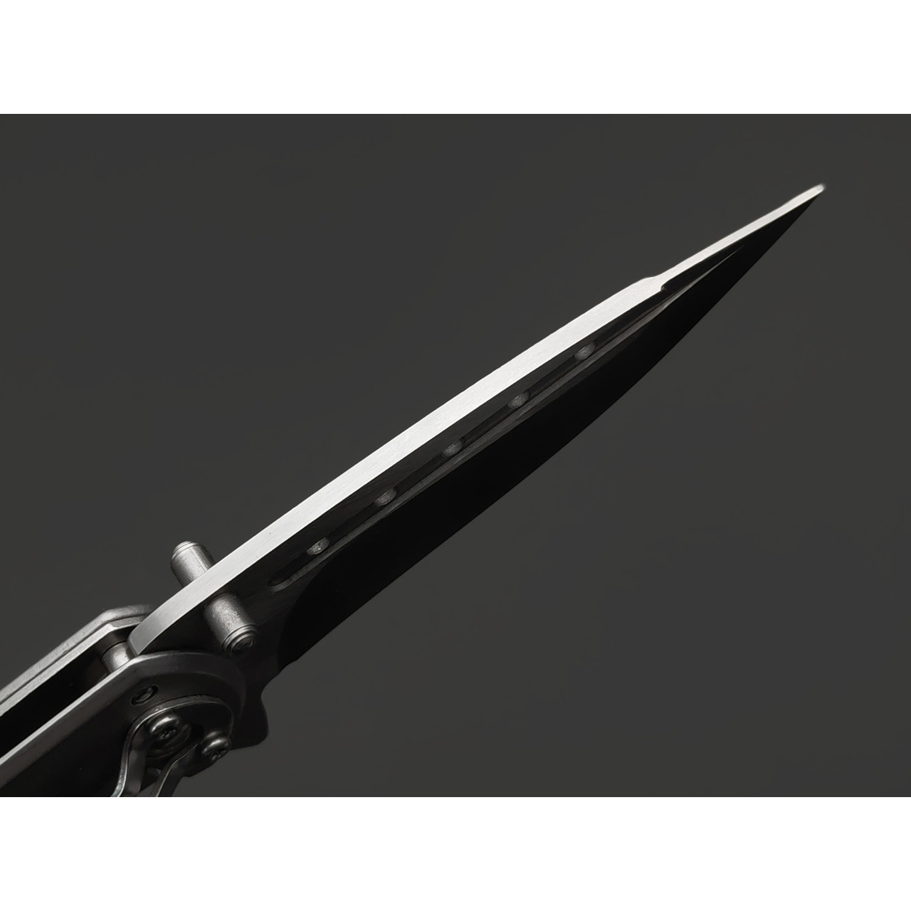 Stinger нож складной SA-438 сталь 420 satin, рукоять Aluminum grey, гравировка