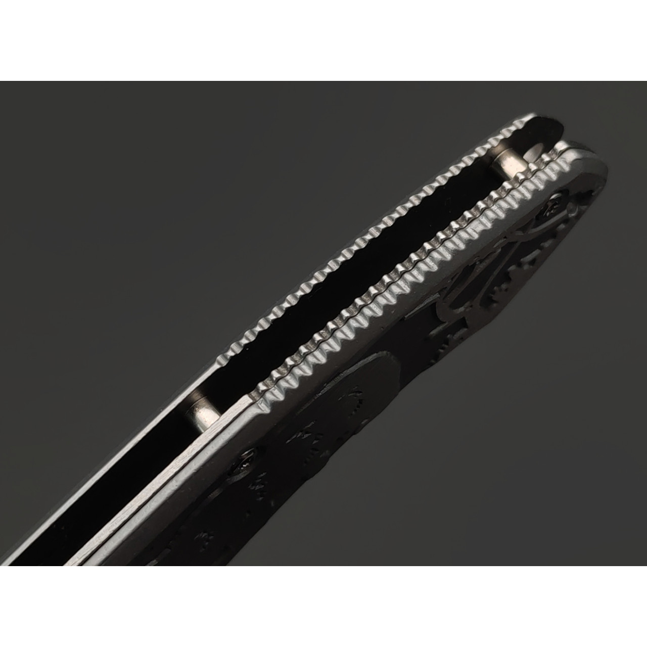 Stinger нож складной SA-438 сталь 420 satin, рукоять Aluminum grey, гравировка