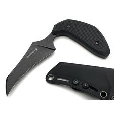 N.C.Custom нож Scaven сталь Aus-8 блэквош, рукоять G10 black