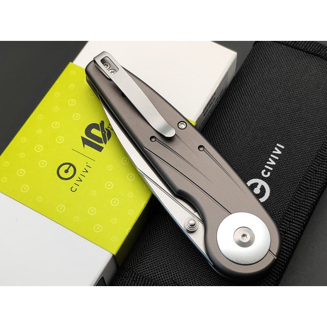 Civivi нож складной Starflare C23052-2 сталь Nitro-V satin, рукоять Aluminum gray
