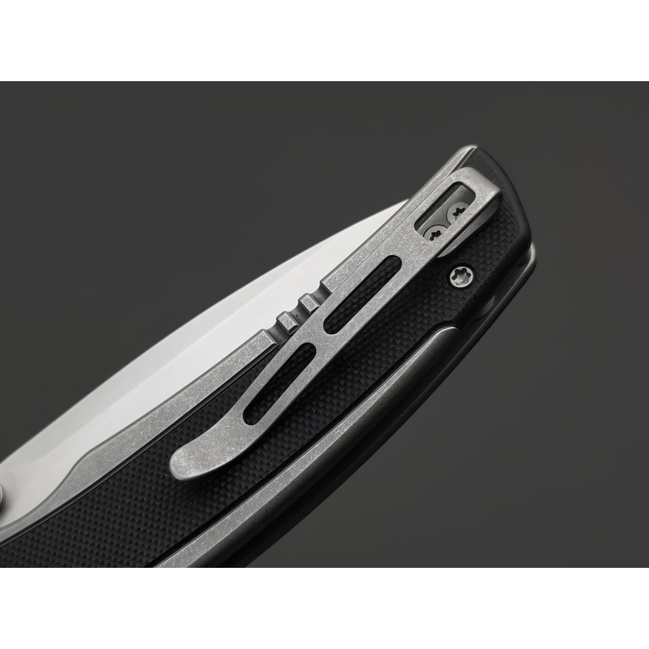 Civivi нож складной Teraxe C20036-3 сталь Nitro-V silver bead blast, рукоять Steel gray, G10 black