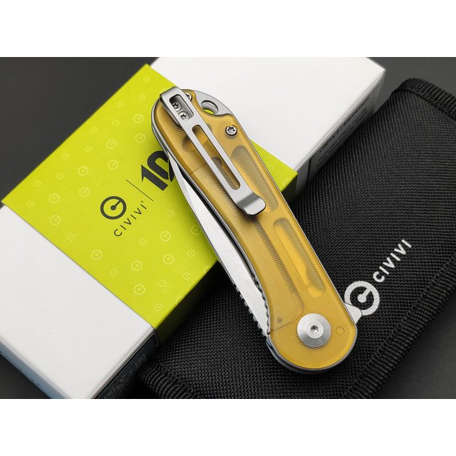 Civivi нож складной Elementum C907A-4 сталь D2 satin, рукоять Ultem polished