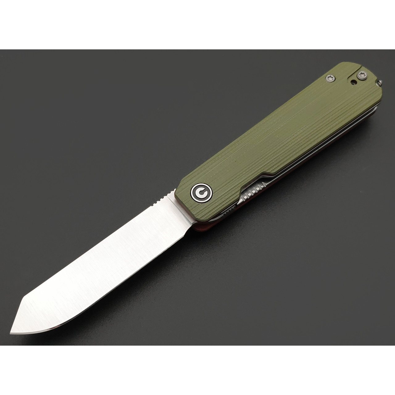 Civivi нож складной Sendy C21004B-1 сталь Nitro-V satin, рукоять G10 green & red milled