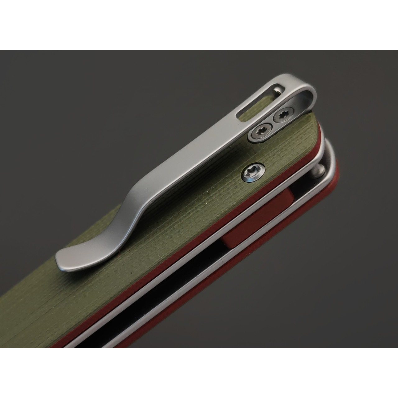 Civivi нож складной Sendy C21004B-1 сталь Nitro-V satin, рукоять G10 green & red milled